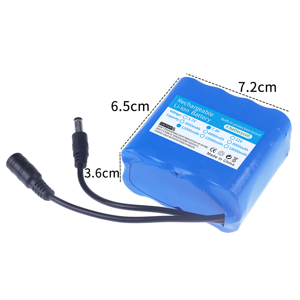 2S4P 18650 Lithium Battery 7.4 - Rc Hobby Light 评论和价格