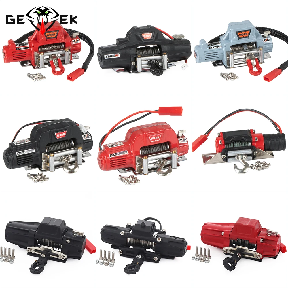 Scale Metal Winch and Wireless - Rc Crawler 4X4 评论和价格