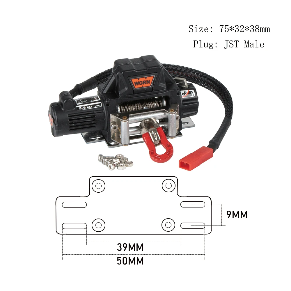 Scale Metal Winch and Wireless - Rc Crawler 4X4 评论和价格