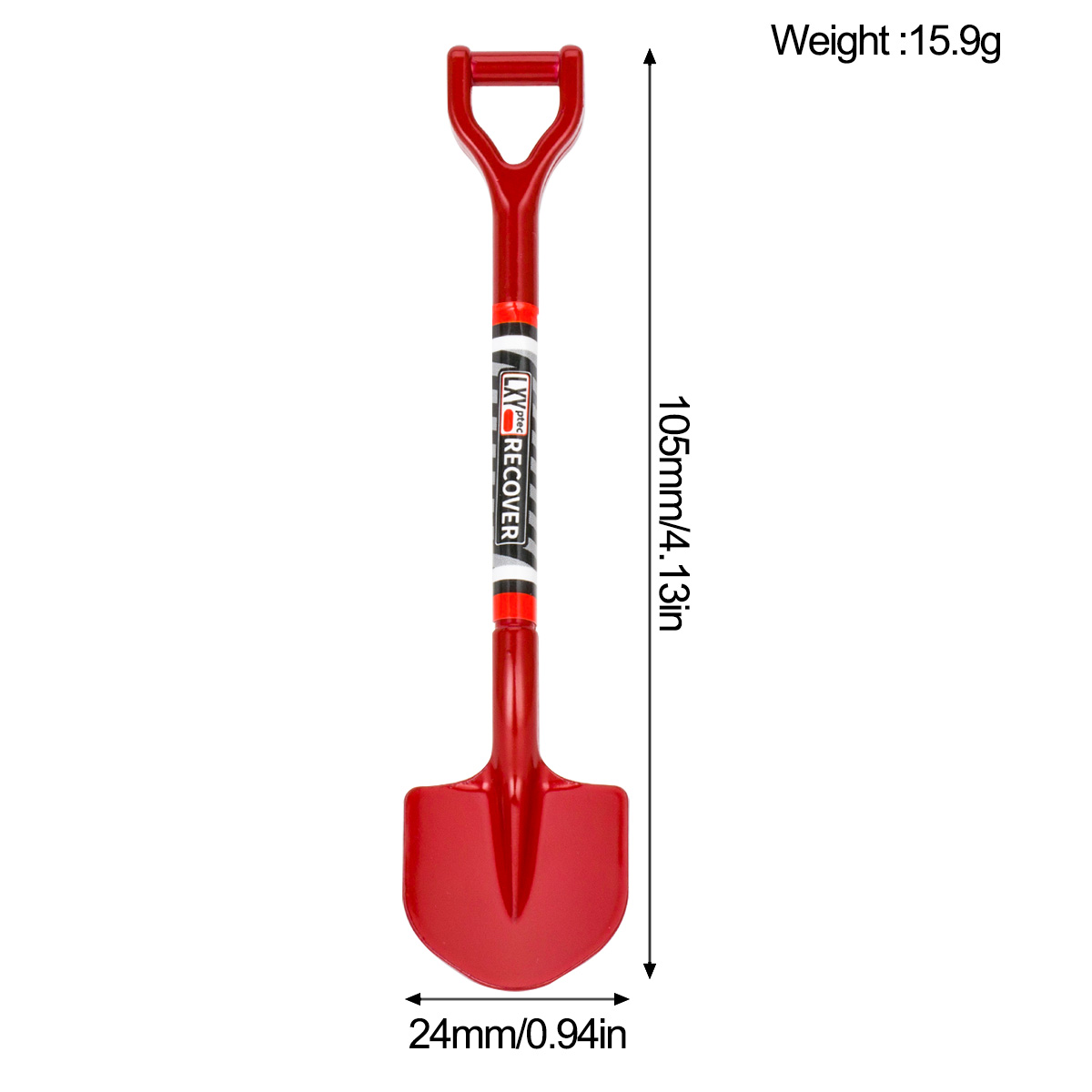 Simulated Metal Shovel Decorat - Rc Crawler 4X4 评论和价格