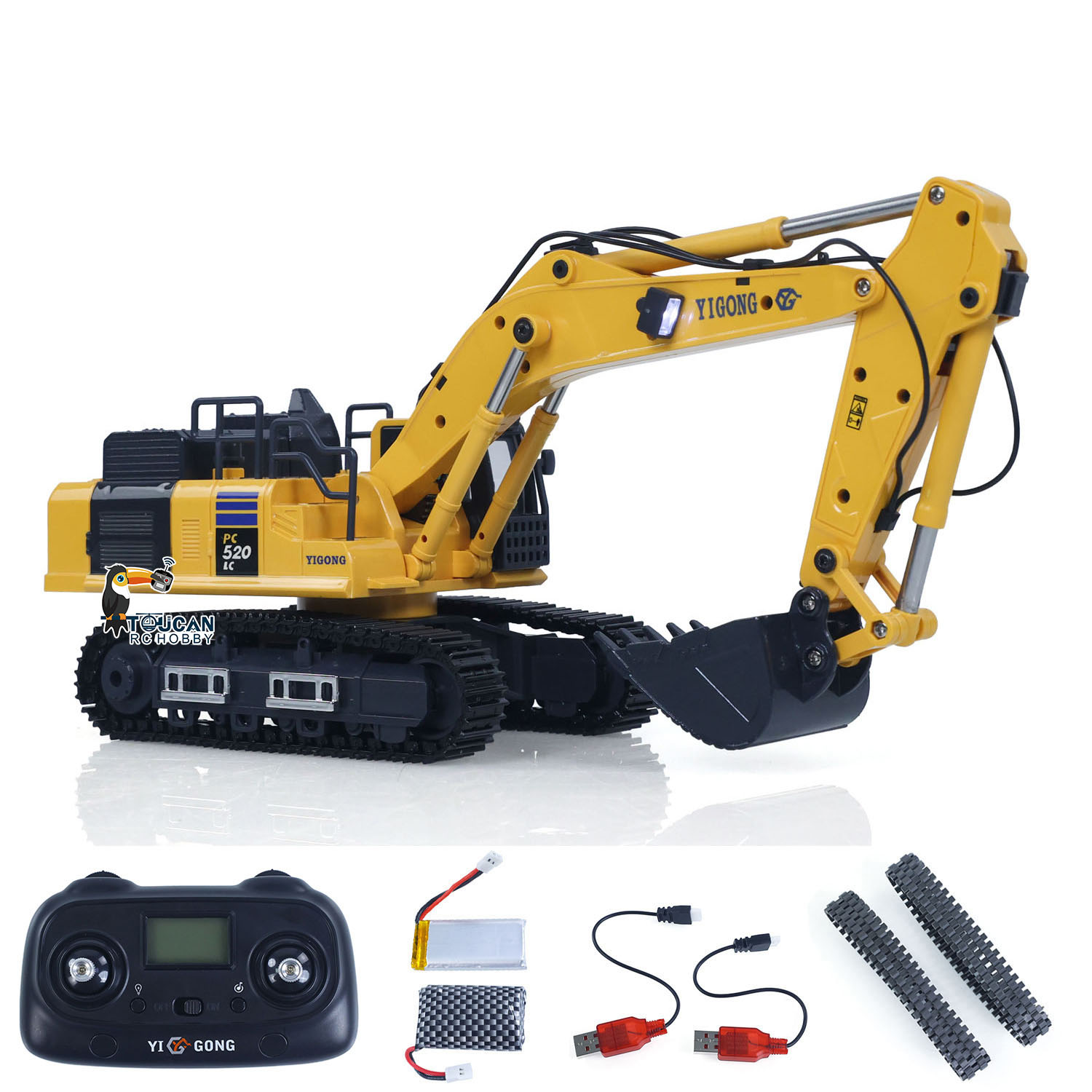 1/50 Mini RC Digger PC520 Elec - Rc Hobby Light 评论和价格