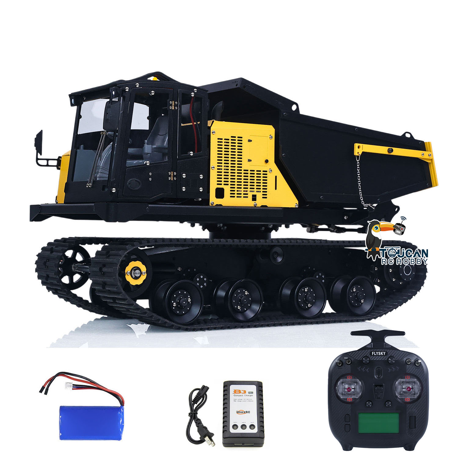 WKLC 1/14 Metal Hydraulic RC D - Rc Hobby Light 评论和价格