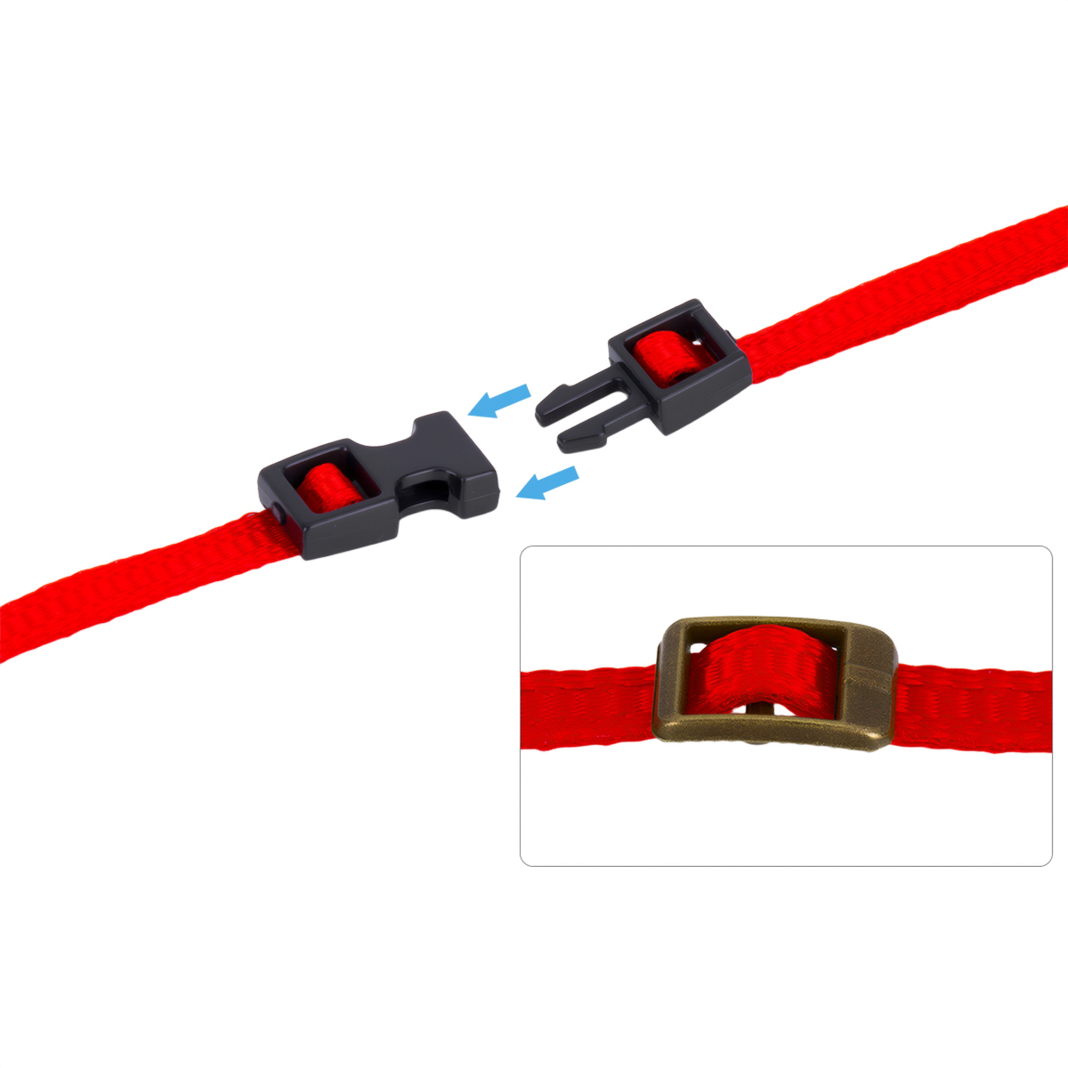 5Pcs Luggage Rope Roof Rack Ti - Rc Crawler 4X4 评论和价格
