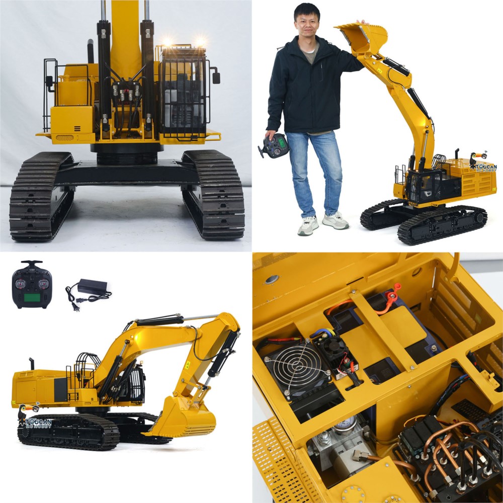 1/8 390F RC Hydraulic Excavato - Rc Hobby Light 评论和价格